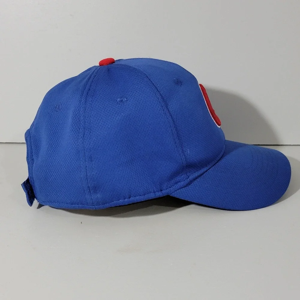 OC Sports Chicago Cubs Youth Baseball Hat Blue Team MLB Adjustable Cap